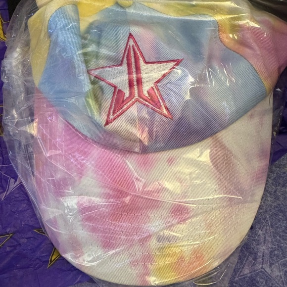 Tie Dye Jeffree Star Baseball Cap Hat Mystery Box Exclusive - Picture 1 of 4